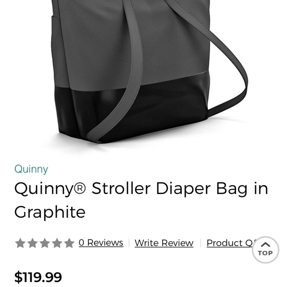 Quinny Stroller Diaper Bag